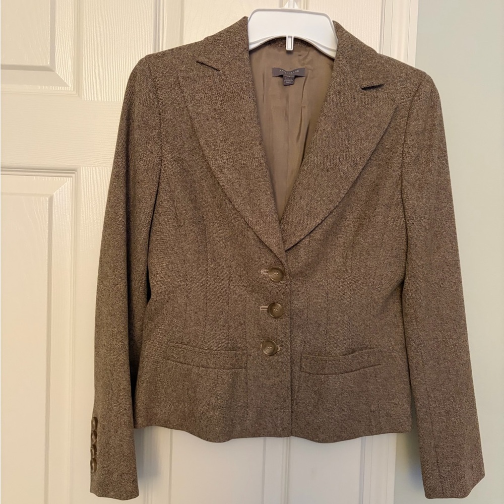Ann Taylor Brown Blazer